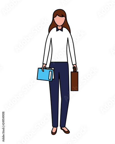 businesswoman character female