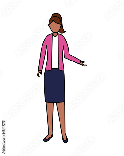 businesswoman character female