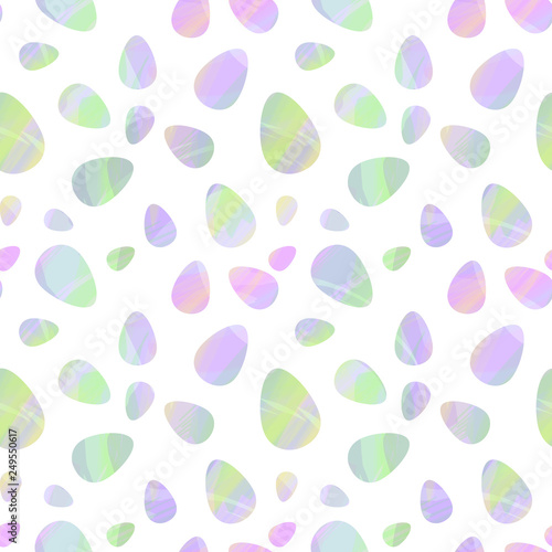 Bright seamless vector pattern with Easter eggs.Pattern on white background