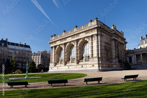 Public park of the Palais Galleria in Paris