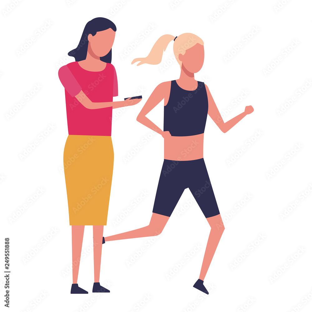 faceless girls running sports faceless girls running sports