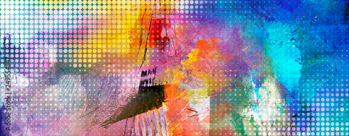 malerei texturen querformat banner