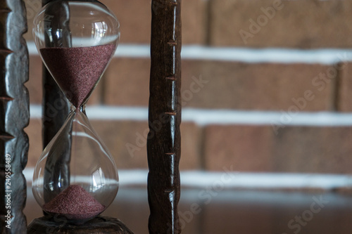 Antique Table Hourglass