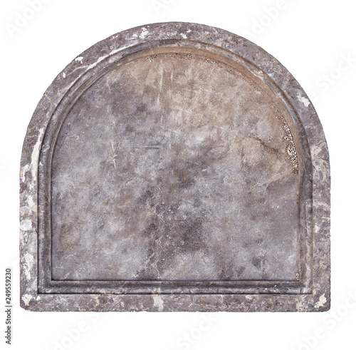 tone plaque or grave headstone