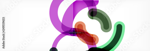 Circular lines design background