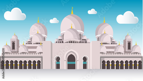 Abu Dhabi mosque