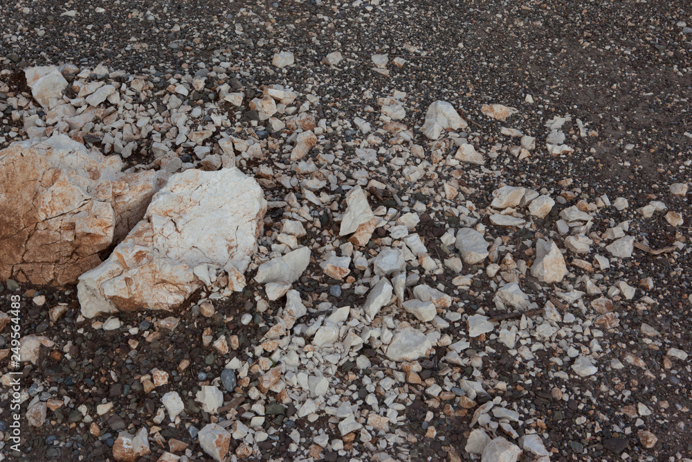 Abstract background of rocky soil Abstract background of rocky soil