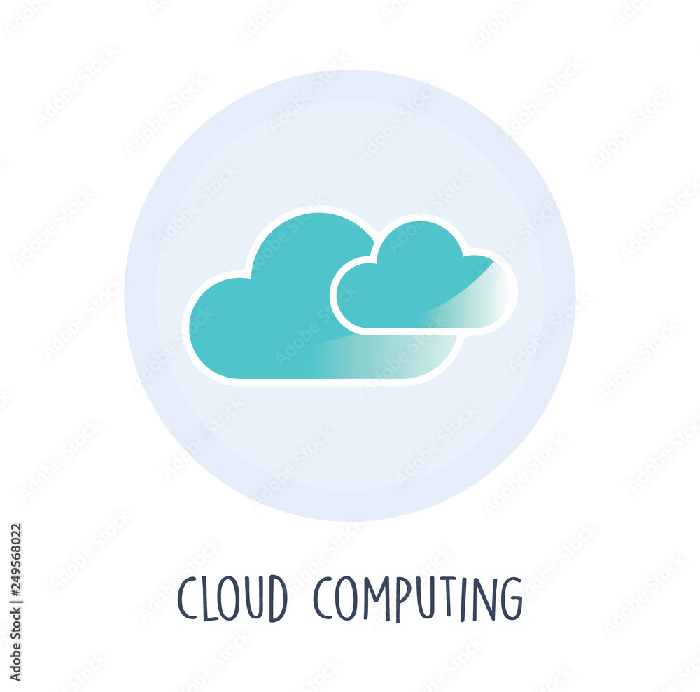 CLOUD COMPUTING ILLUSTRATION CONCEPT CLOUD COMPUTING ILLUSTRATION CONCEPT