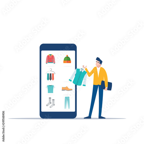 E-COMMERCE ILLUSTRATION CONCEPT