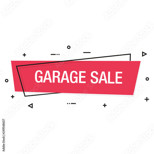 GARAGE SALE BANNER CONCEPT