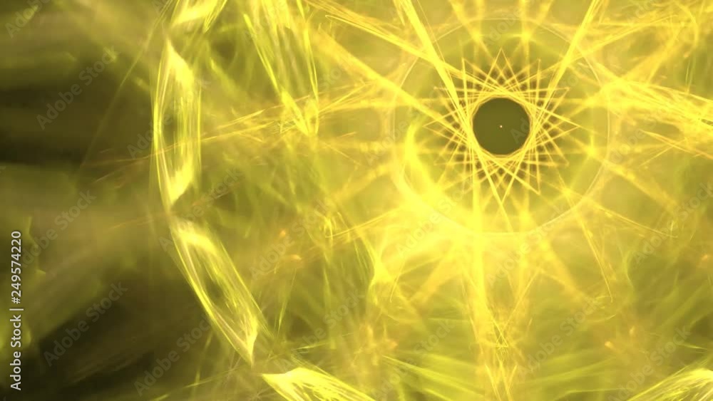 Abstract fractal forms morph and oscillate (Loop) Abstract fractal forms morph and oscillate (Loop)