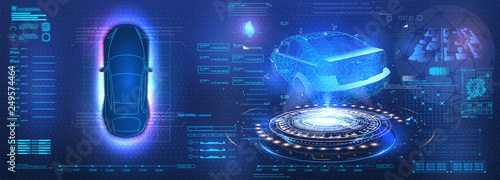 Car service in the style of HUD, Cars infographic ui, analysis and diagnostics in the hud style, futuristic user interface, repairs cars, Car auto service, mechanisms cars, car service HUD. dashboard