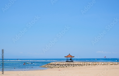Gazebo with ocean views on Bali © Igor Luschay