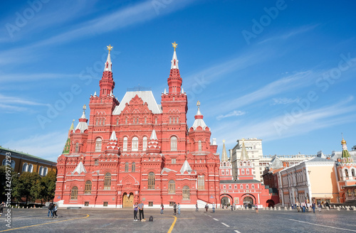 State historical Museum in Moscow on red square
