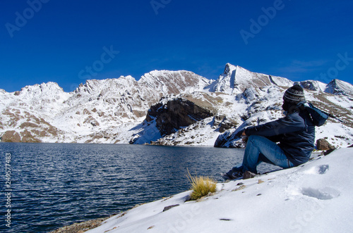 Relajado en la Montaña