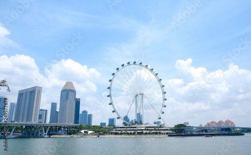 Singapore flyer, ferris wheel