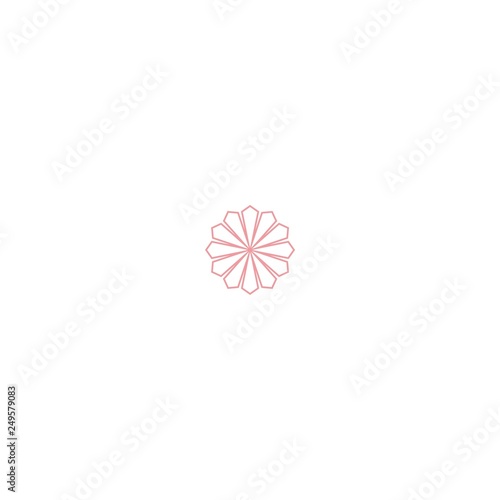 logo flower abstract