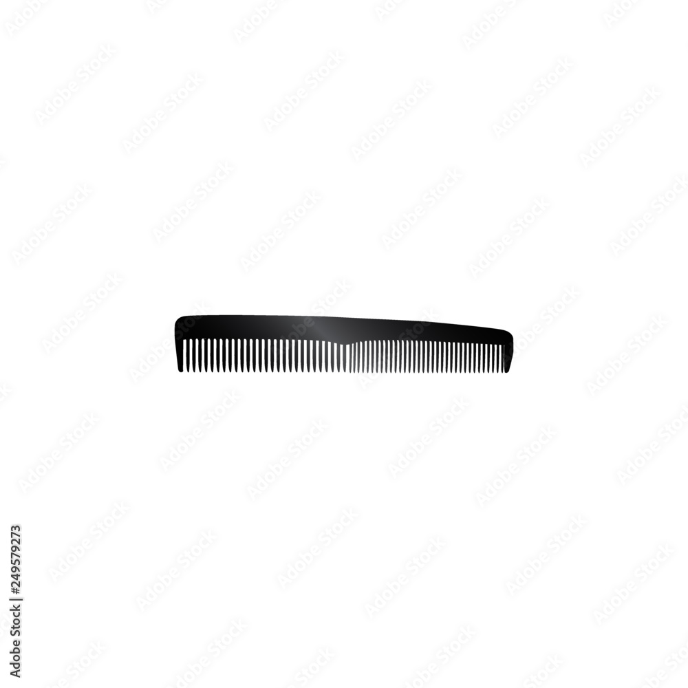 Black vector comb Black vector comb