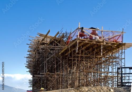 Bridge under construction