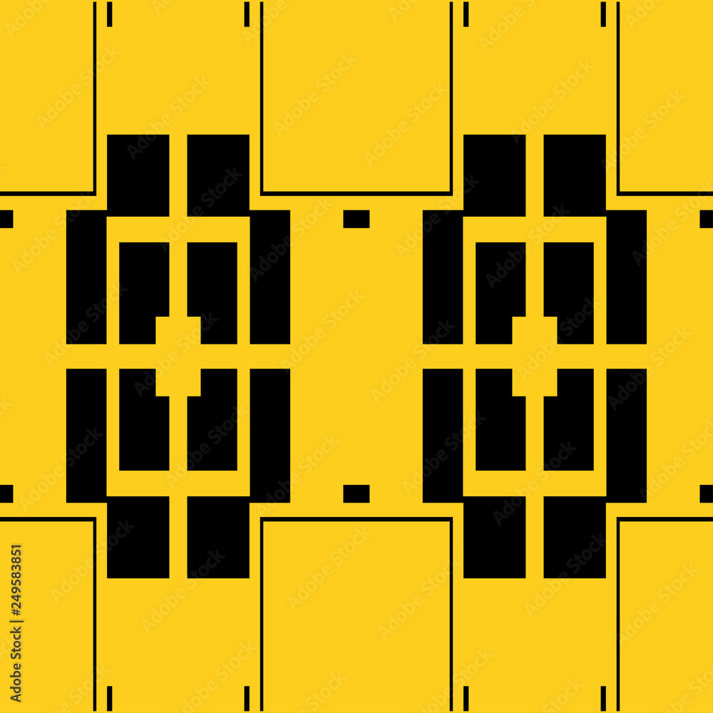 Obraz premium Seamless Art Deco Pattern