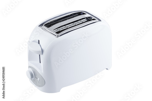 Classic toaster isolated on white background
