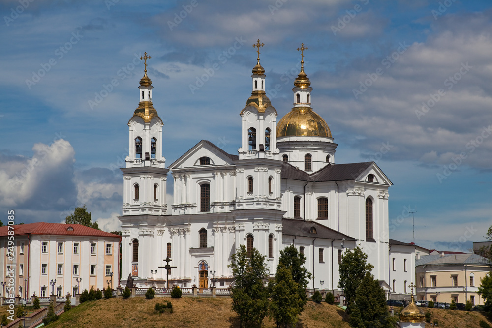 Assumption (Uspensky) Cathedral in Vitebsk. Belarus.