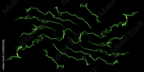 abstract gothic symmetrical flame pattern