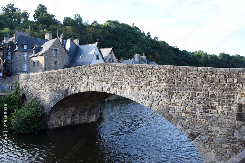 Fototapeta premium Brücke in Dinan, Bretagne