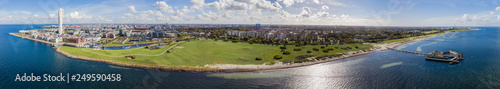 Fotografía Drone view on Malmö, Sweden