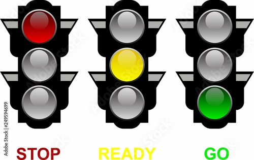 Traffic Light - Vector