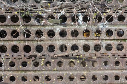 Rusty grill