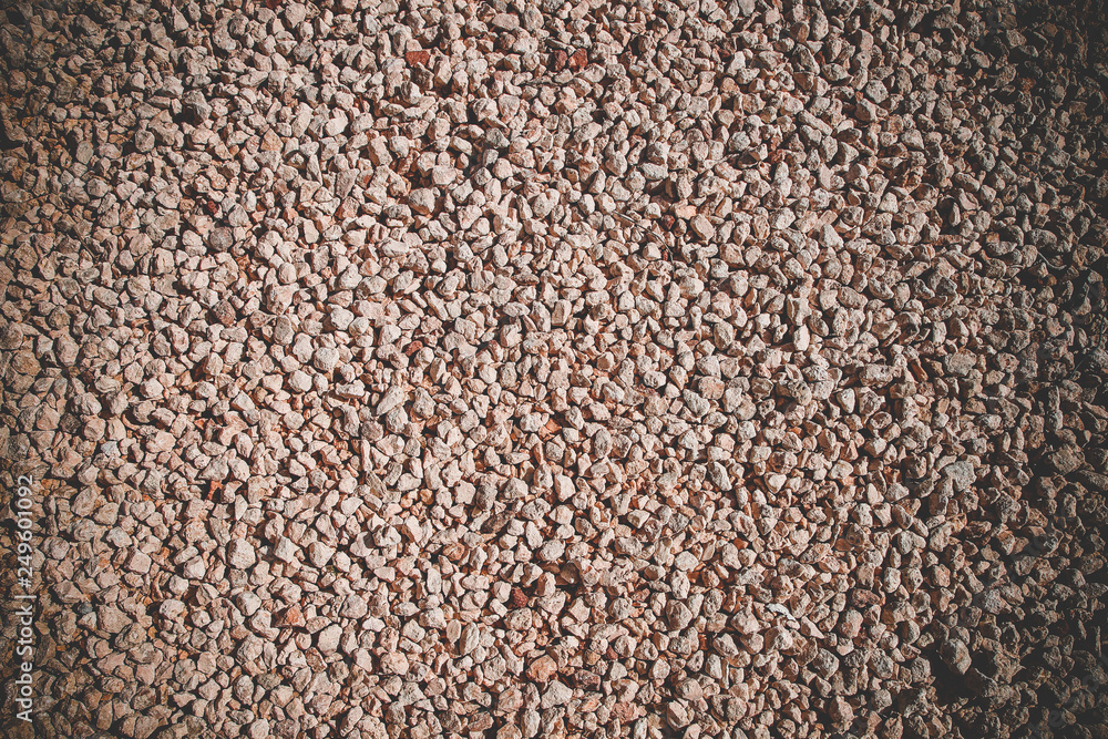 Small gravel of different colors background Small gravel of different colors background