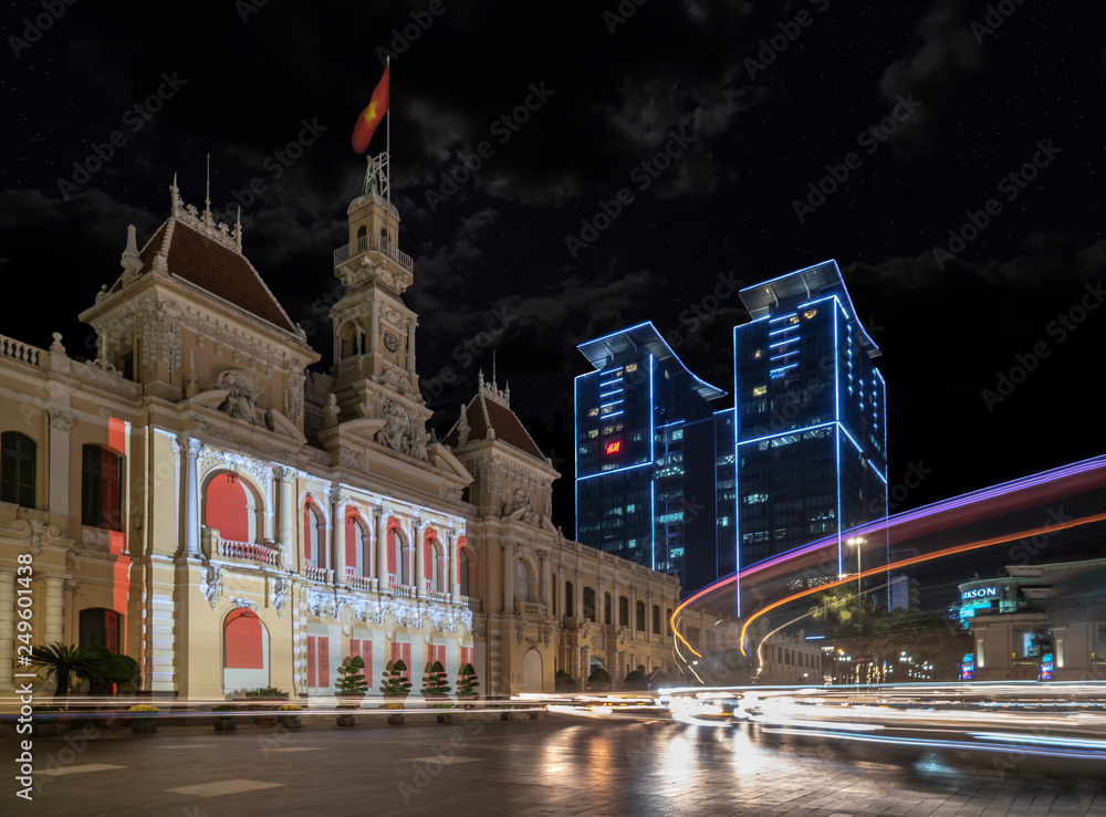 Obraz premium Ho Chi Minh city Vietnam 