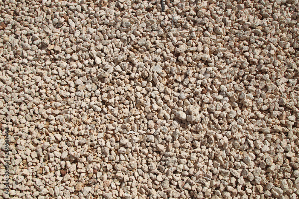 Small gravel of different colors background Small gravel of different colors background