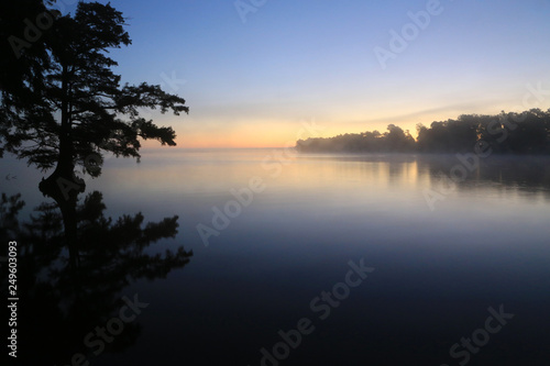 Sunrise over Reelfoot Lake State Park  Tennessee