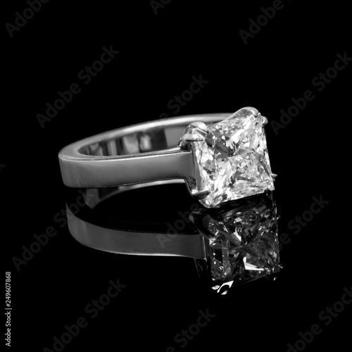 Luxury Jewellery Ring With Expensive Gem