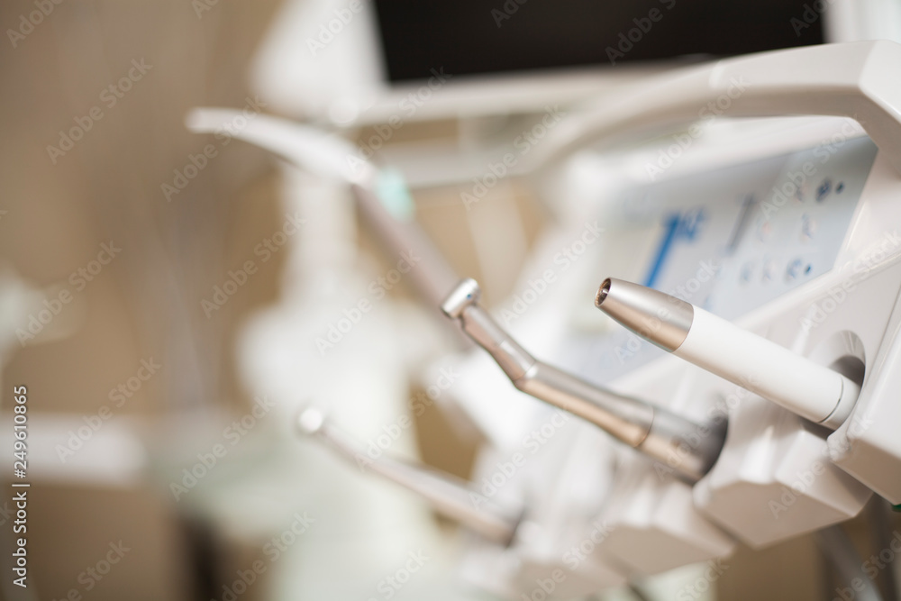 Dental Equipment in Dentist's Clinic Dental Equipment in Dentist's Clinic