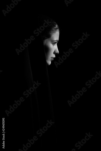 young nun face © tugolukof
