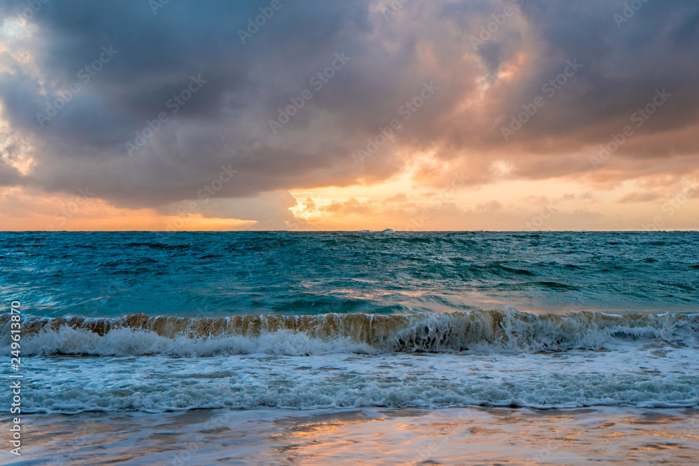 Obraz premium Pounders Beach Sunrise 2