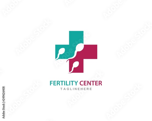 Sperm logo vector