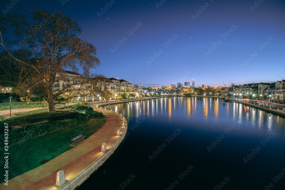 East Perth nightview