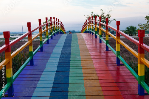 Rainbow bridge.