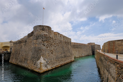 Ceuta, Spain. The Royal Walls of Ceuta are a line of fortification in Ceuta, an autonomous Spanish city in north Africa. The walls date to 962.
