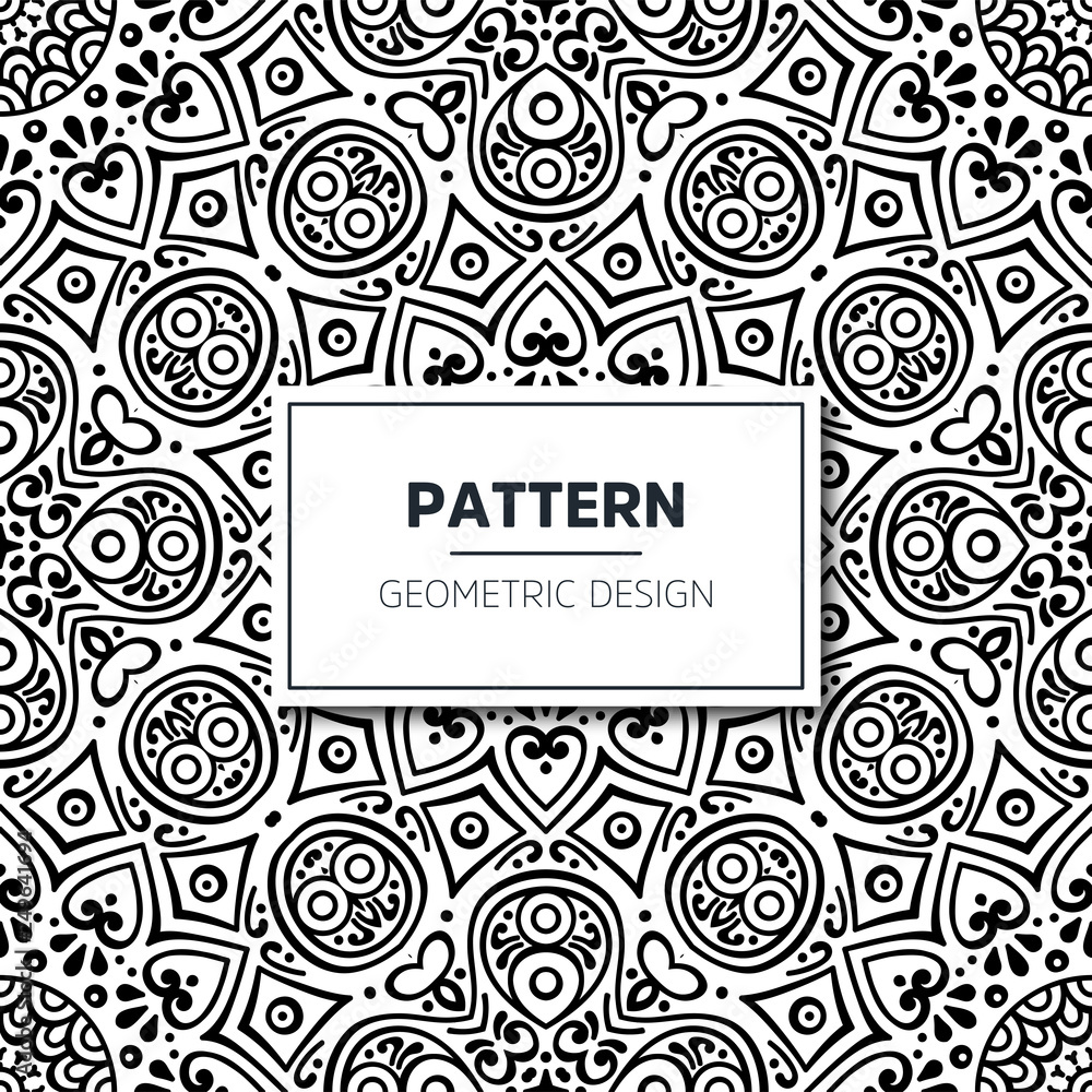 Seamless ethnic and tribal pattern Seamless ethnic and tribal pattern