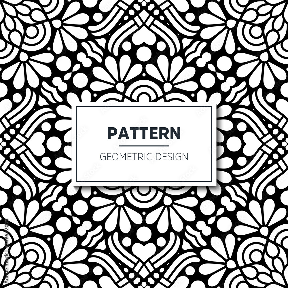 Seamless ethnic and tribal pattern Seamless ethnic and tribal pattern