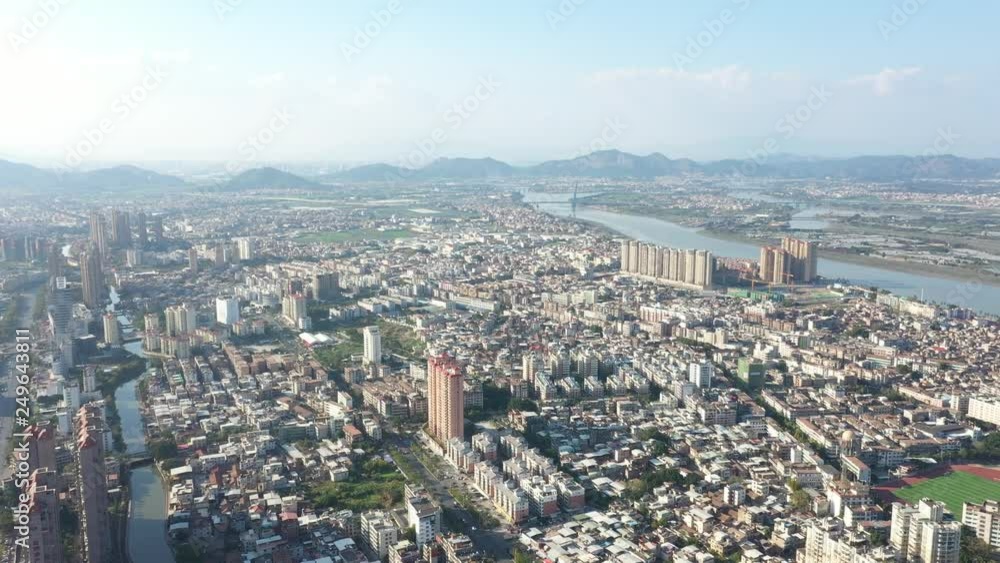 aerial view of town aerial view of town