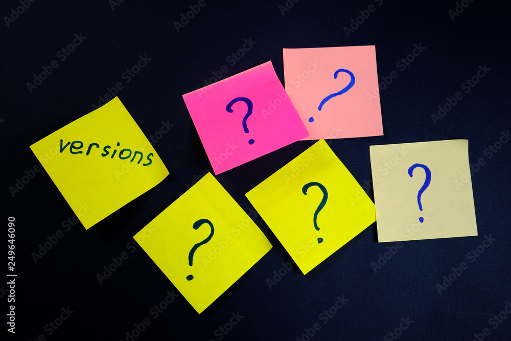 colored blank stickers and one separately on a dark blue background colored blank stickers and one separately on a dark blue background