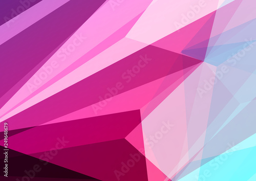 Colorful geometric vector background, can be used for cover design, poster, advertising