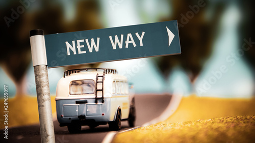 Sign 366 - NEW WAY