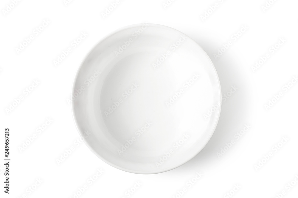 White porcelain dish White porcelain dish
